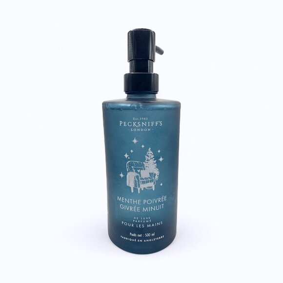 NEW Pecksniffs - 2x Midnight Peppermint Frost Glass Bottle Hand Wash, 16.9 fl oz - Picture 3 of 4